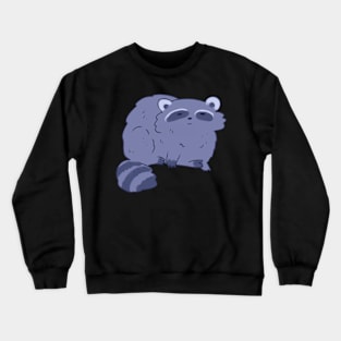 Funny Chunky Raccoon Crewneck Sweatshirt